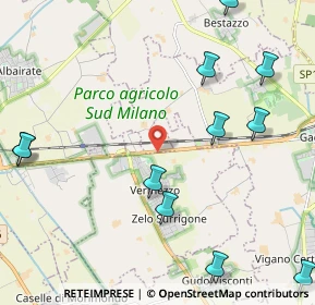 Mappa Strada vigevanese, 20083 Gaggiano MI, Italia (2.96167)