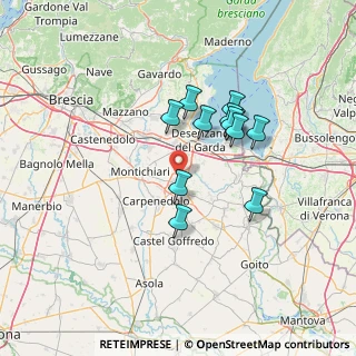 Mappa Via Pietro Nenni, 46043 Castiglione delle Stiviere MN, Italia (11.46833)