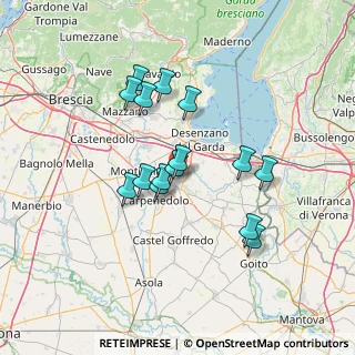 Mappa Via Pietro Nenni, 46043 Castiglione delle Stiviere MN, Italia (11.76733)