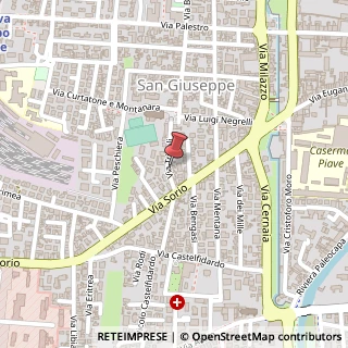 Mappa Via Tripoli, 12, 35141 Padova, Padova (Veneto)