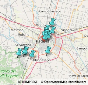 Mappa Via Monte Santo, 35123 Padova PD, Italia (4.50769)