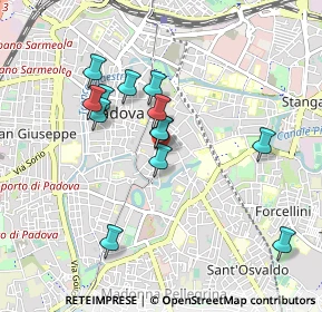 Mappa Via Monte Santo, 35123 Padova PD, Italia (0.81308)