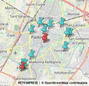 Mappa Via Monte Santo, 35123 Padova PD, Italia (1.94214)