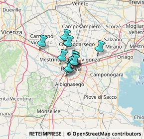 Mappa Via Monte Santo, 35123 Padova PD, Italia (5.39167)