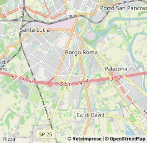 Mappa 37135 Verona VR, Italia (1.2215)