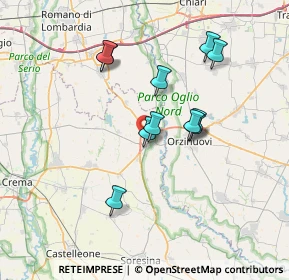 Mappa Via Gelsi, 26029 Soncino CR, Italia (6.17182)
