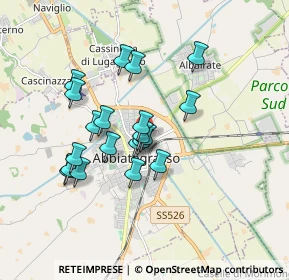 Mappa Via Albania, 20081 Abbiategrasso MI, Italia (1.4525)