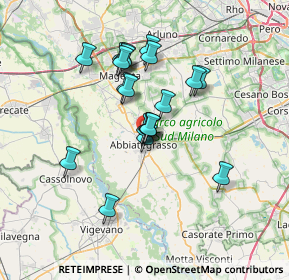 Mappa Via Enrico Toti, 20081 Abbiategrasso MI, Italia (5.6575)