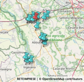 Mappa Via Enrico Toti, 20081 Abbiategrasso MI, Italia (6.38688)