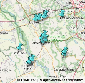 Mappa Via Enrico Toti, 20081 Abbiategrasso MI, Italia (7.10625)