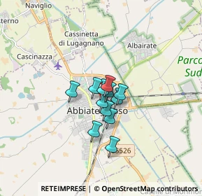 Mappa Via Enrico Toti, 20081 Abbiategrasso MI, Italia (0.86583)