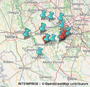 Mappa Via Enrico Toti, 20081 Abbiategrasso MI, Italia (10.77947)