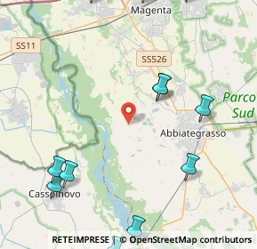 Mappa Cascina Nova, 20081 Abbiategrasso MI, Italia (6.63375)