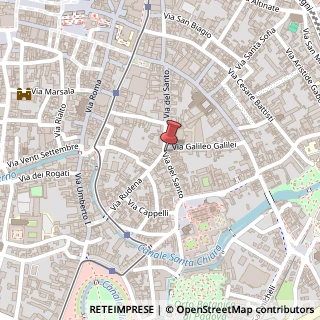 Mappa Via del Santo, 103, 35123 Padova, Padova (Veneto)