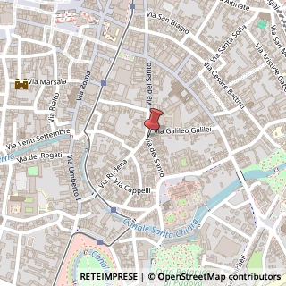 Mappa Via del Santo, 107, 35123 Padova, Padova (Veneto)