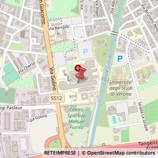 Mappa Piazzale Luduvico Antonio Scuro, 10, 37134 Verona, Verona (Veneto)