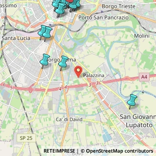 Mappa Via Taddea da Carrara, 37134 Verona VR, Italia (3.43)