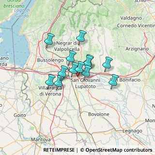 Mappa Via Taddea da Carrara, 37134 Verona VR, Italia (8.97231)