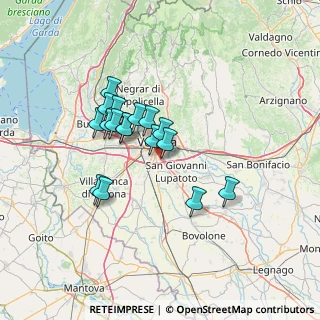 Mappa Via Taddea da Carrara, 37134 Verona VR, Italia (10.89529)