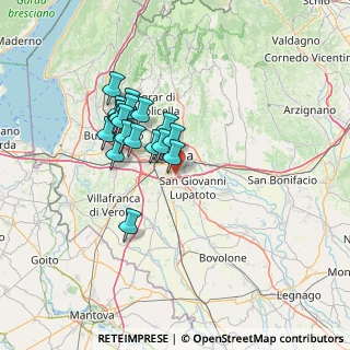 Mappa Via Taddea da Carrara, 37134 Verona VR, Italia (11.19611)