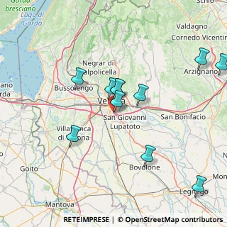 Mappa Via Taddea da Carrara, 37134 Verona VR, Italia (17.5875)