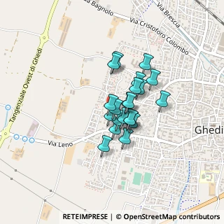 Mappa Via Curtatone, 25016 Ghedi BS, Italia (0.2619)