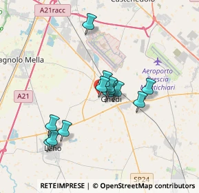 Mappa Via Curtatone, 25016 Ghedi BS, Italia (2.82538)