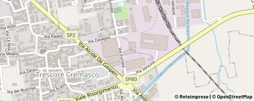 Mappa Trescore Cremasco