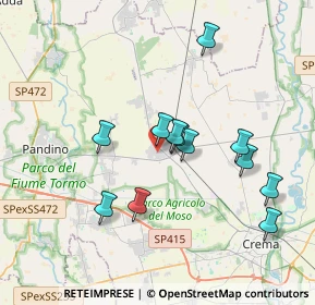 Mappa Via Marconi, 26017 Trescore Cremasco CR, Italia (3.355)