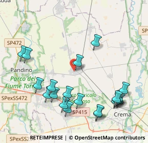 Mappa Via Marconi, 26017 Trescore Cremasco CR, Italia (4.6875)