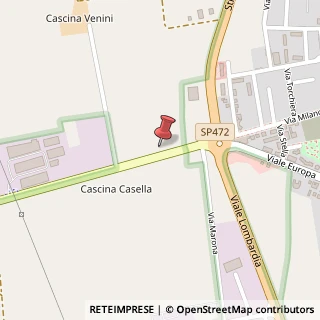 Mappa Via Milano, 100, 26025 Pandino, Cremona (Lombardia)