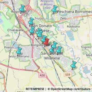 Mappa Fornace, 20098 San Giuliano Milanese MI, Italia (1.75308)