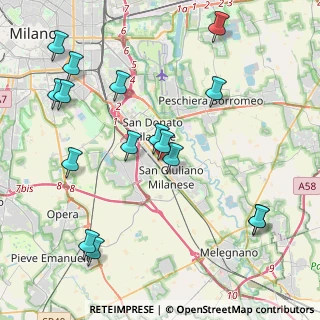 Mappa Fornace, 20098 San Giuliano Milanese MI, Italia (4.77125)