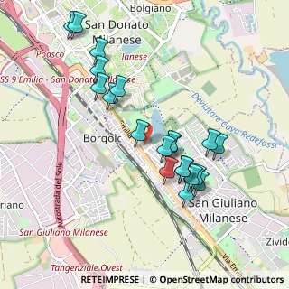 Mappa Fornace, 20098 San Giuliano Milanese MI, Italia (0.9255)