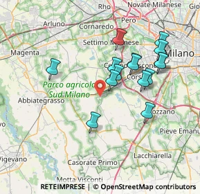 Mappa 20083 Gaggiano MI, Italia (6.86467)