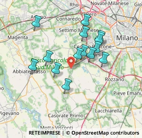 Mappa 20083 Gaggiano MI, Italia (6.23714)