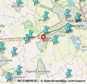 Mappa 20083 Gaggiano MI, Italia (2.94211)