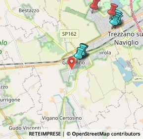 Mappa 20083 Gaggiano MI, Italia (2.15583)