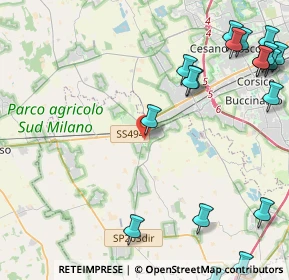 Mappa 20083 Gaggiano MI, Italia (6.336)