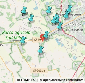 Mappa 20083 Gaggiano MI, Italia (4.15)