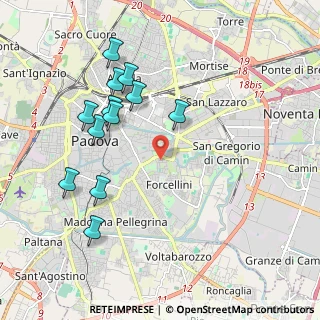 Mappa Via Marco Antonio Calza, 35128 Padova PD, Italia (2.04583)