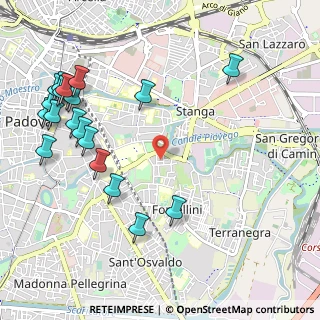Mappa Via Marco Antonio Calza, 35128 Padova PD, Italia (1.313)