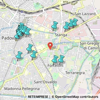 Mappa Via Marco Antonio Calza, 35128 Padova PD, Italia (1.248)