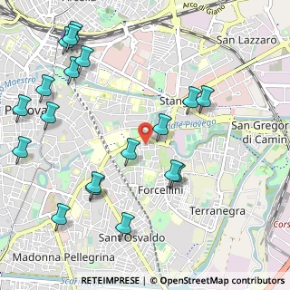 Mappa Via Marco Antonio Calza, 35128 Padova PD, Italia (1.30105)