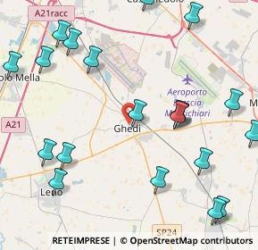 Mappa Via S. Caterina, 25016 Ghedi BS, Italia (5.385)