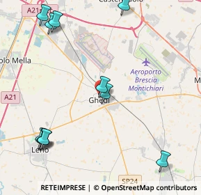 Mappa Via S. Caterina, 25016 Ghedi BS, Italia (5.35727)