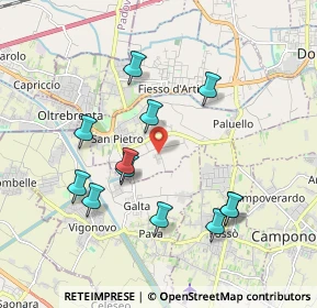 Mappa Via Brenton, 30039 Stra VE, Italia (1.87083)