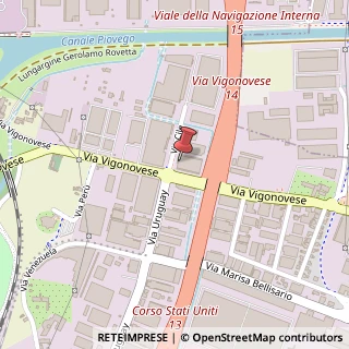 Mappa Via Cile, 2/4, 35127 Padova, Padova (Veneto)
