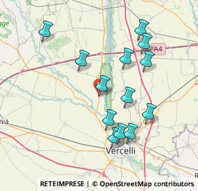 Mappa Strada Statale, 13030 Albano Vercellese VC, Italia (7.31077)