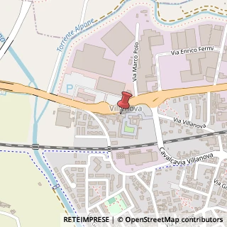 Mappa Via Villanova, 6, 37047 San Bonifacio, Verona (Veneto)